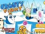 Adventure time frosty fight